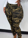 Camo Belted Jeans