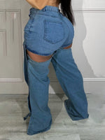 Snap Detachable Jeans